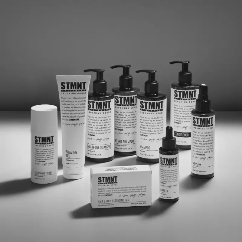 STMNT All-In-One Cleanser 300ml – Πολυχρηστικό Καθαριστικό για Μαλλιά, Σώμα & Γένια - Image 3