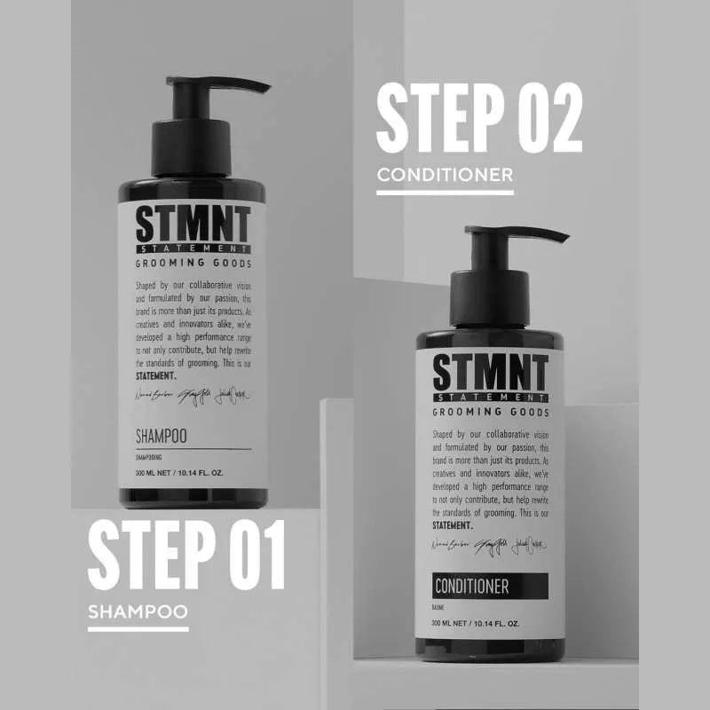 STMNT All-In-One Cleanser 300ml – Πολυχρηστικό Καθαριστικό για Μαλλιά, Σώμα & Γένια - Image 4