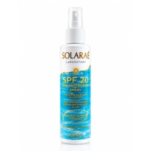 SOLARAE Laboratory Sun Protection Lotion SPF 20 Spray Pump 150ml – Αντηλιακή Lotion Σώματος με Argan Oil & Sesame Oil