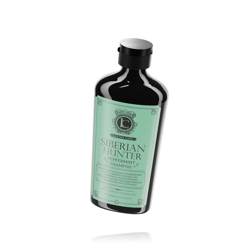 Lavish Hair Care Siberian Hunter Shampoo 300ml – Σαμπουάν Μέντας για Δροσιά & Φρεσκάδα - Image 2