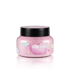 Quickgel Baby Powder Body Scrub 200ml – Απολέπιση με απαλό άρωμα πούδρας