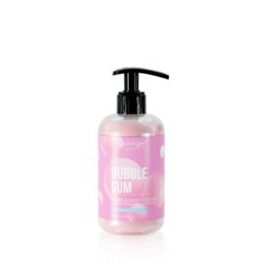 Quickgel Bubble Gum Hand & Body Cream 300ml – Ενυδατική Κρέμα με Γλυκό Άρωμα Τσιχλόφουσκας