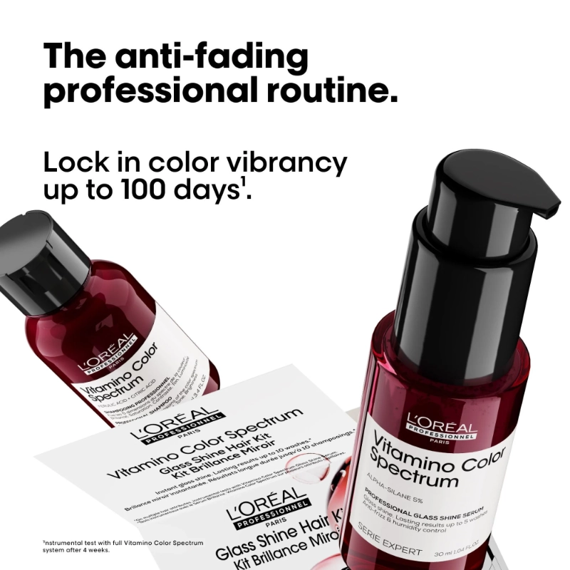 L'Oréal Professionnel Vitamino Color Spectrum Mini Duo Set – Σετ Προστασίας Χρώματος & Glass Shine για Βαμμένα Μαλλιά - Image 3