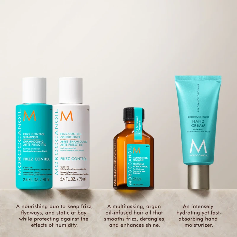 Moroccanoil Travel Kit 2026 Frizz Control – Σετ Ταξιδιού Κατά του Φριζαρίσματος - Image 2