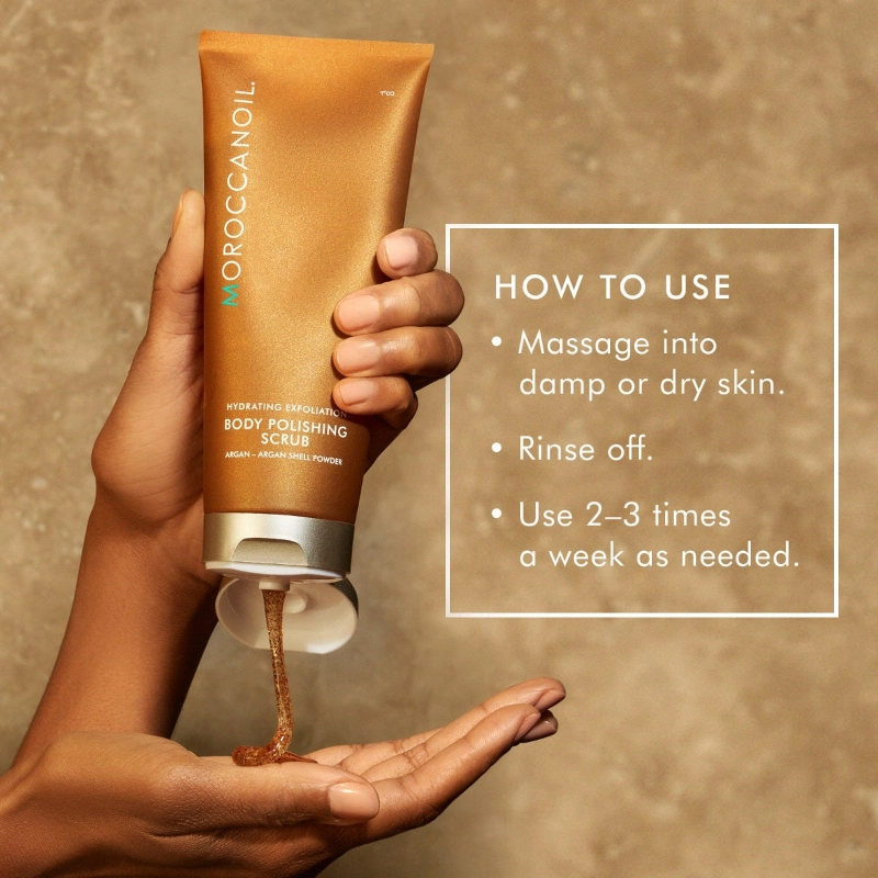 Moroccanoil Body Polishing Scrub 200ml – Απολεπιστικό Σώματος με Έλαιο Argan - Image 3