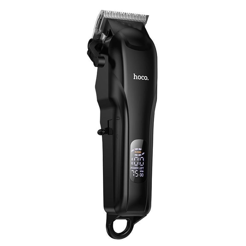 Hoco HP24 Hair Clipper – Επαναφορτιζόμενη Κουρευτική Μηχανή με Ψηφιακή Οθόνη, 7500RPM & 4 Οδηγούς - Image 3