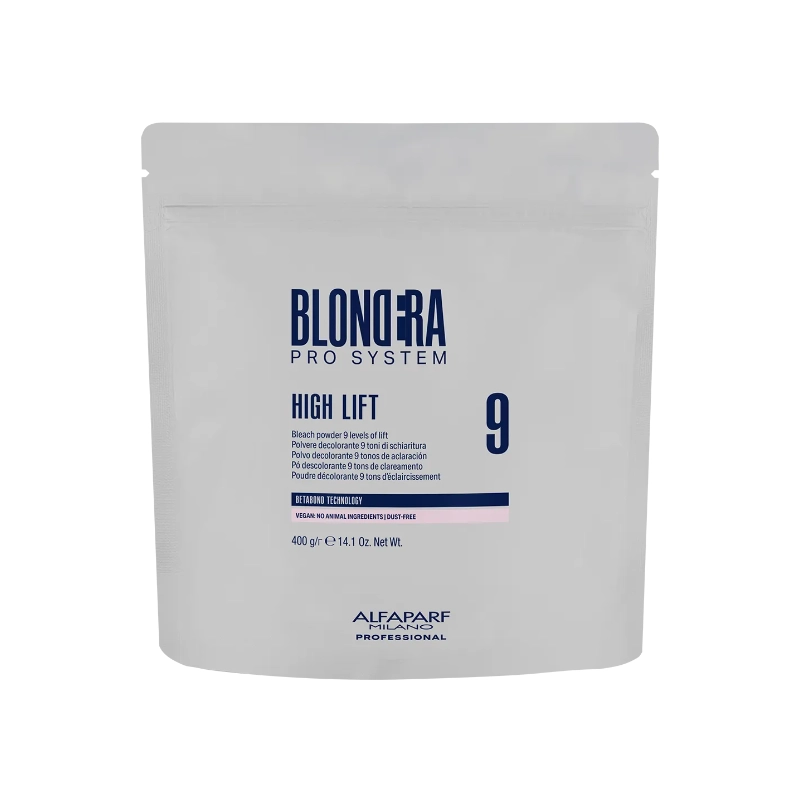 Alfaparf Blondera High Lift 9 Levels White Bleach Powder 400g – Λευκή Σκόνη Ξανοίγματος έως 9 Τόνους