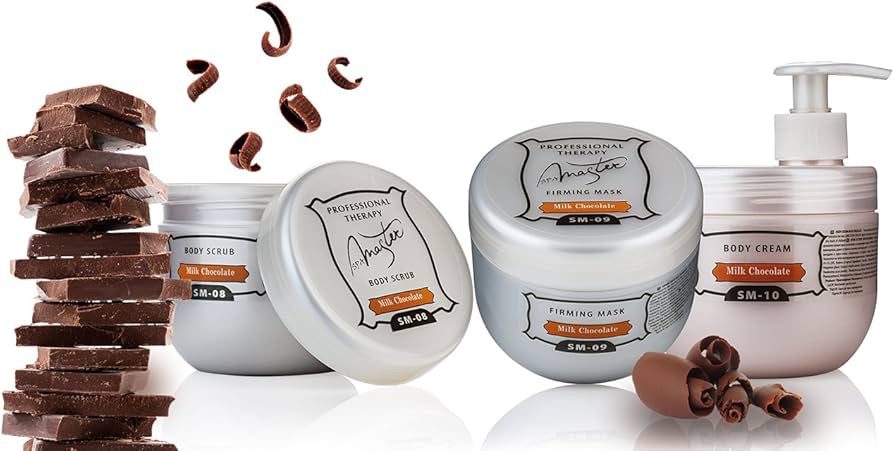 Spa Master Firming Mask Milk Chocolate 500ml – Μάσκα Σώματος Σύσφιξης με Κακάο & Άργιλο - Image 2