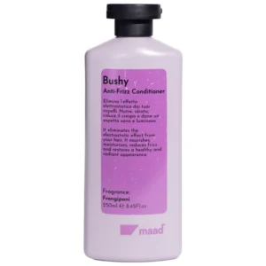 MAAD Bushy Conditioner Anti-Crespo 250ml – Θρεπτική Μαλακτική Κρέμα κατά του Φριζαρίσματος για Πυκνά & Ατίθασα Μαλλιά