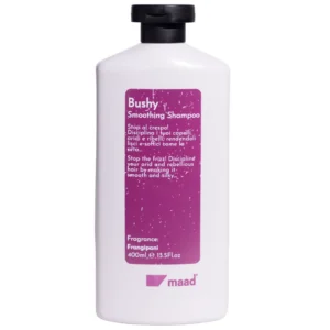 MAAD Bushy Shampoo Anti-Crespo 400ml – Σαμπουάν κατά του Φριζαρίσματος για Πυκνά & Ατίθασα Μαλλιά