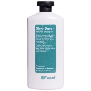 MAAD Glory Days Shampoo Volumizzante 400ml – Σαμπουάν Όγκου για Λεπτά & Άτονα Μαλλιά