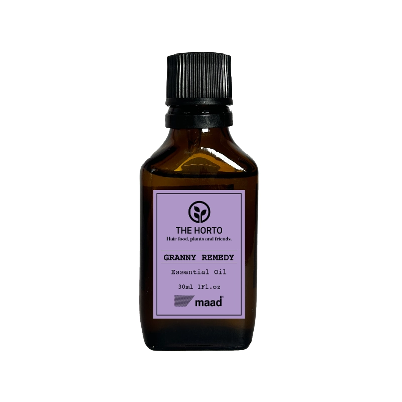 MAAD The Horto Granny Remedy Essential Oil 30ml – Vegan Αντιπιτυριδικό Ενισχυτικό Έλαιο για το Τριχωτό