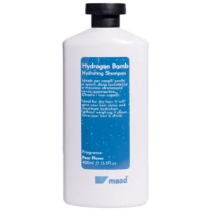 MAAD Hydrogen Bomb Shampoo Idratante 400ml – Ενυδατικό Σαμπουάν για Ξηρά, Αφυδατωμένα & Θαμπά Μαλλιά