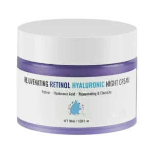 DEARBOO Rejuvenating Retinol & Hyaluronic Night Cream 50ml – Κορεάτικη Κρέμα Νύχτας για Λείανση, Ενυδάτωση & Ελαστικότητα