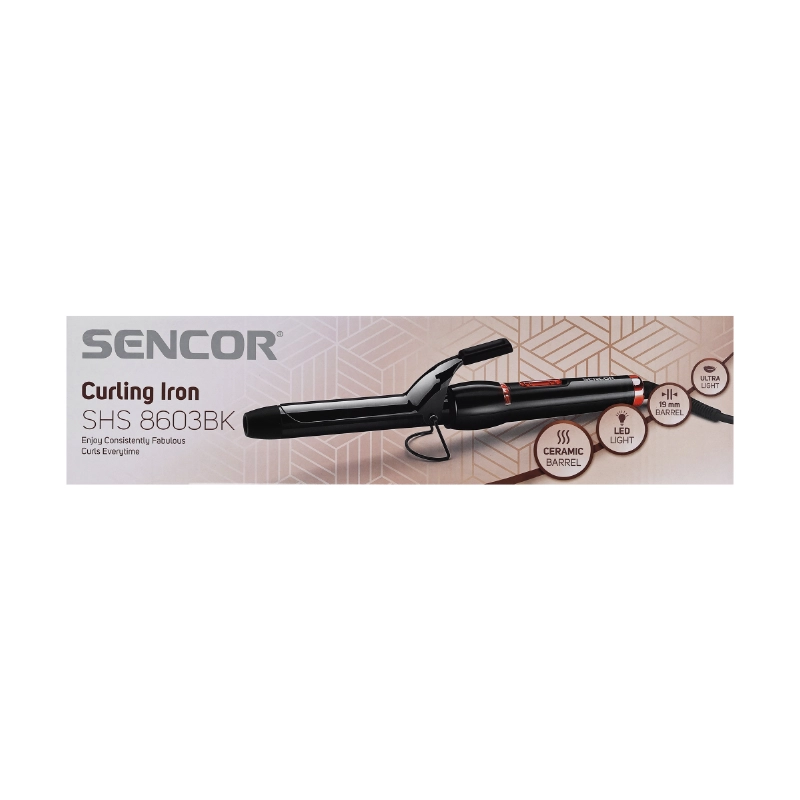 Sencor SHS 8603BK DeepBlack Ceramic 19mm – Ψαλίδι Μαλλιών για Μπούκλες με Κεραμική Επίστρωση - Image 7