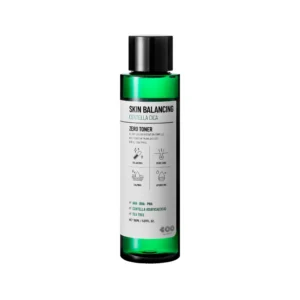 DEARBOO Skin Balancing Centella Cica Zero Toner 150ml – Κορεάτικη Τονωτική Λοσιόν Εξισορρόπησης & Ήπιας Απολέπισης