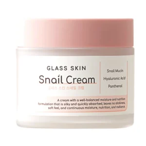 DEARBOO Glass Skin Snail Cream 80g – Κορεάτικη Ενυδατική Κρέμα-Gel Προσώπου με Βλέννα Σαλιγκαριού