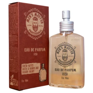 MEN’S MASTER Eau De Parfum WISH – Ανδρικό Άρωμα με Φρέσκες, Ξυλώδεις & Ζεστές Νότες
