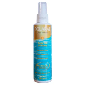 SOLARAE Laboratory Deep Tan Oil 150ml Spray Pump – Αντηλιακό Λάδι Σώματος για Φυσικό Μαύρισμα με Argan Oil, Vitamin E & Sesame Oil