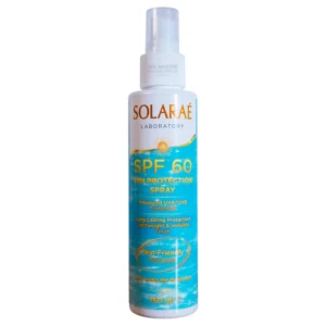 SOLARAE Laboratory Sun Protection Lotion SPF 60 Spray Pump 150ml – Αντηλιακή Lotion Σώματος με Argan Oil & Sesame Oil