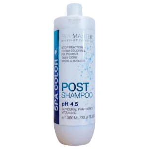 Spa Master Spa Color Post Shampoo pH 4.5 1000ml – Σαμπουάν Σταθεροποίησης Χρώματος Μετά τη Βαφή