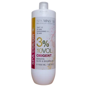 Spa Master Spa Color Oxigent Cream Developer 3% 10 Vol 1000ml Κρεμώδες Οξειδωτικό για Τόνωση και Βαφή Μαλλιών