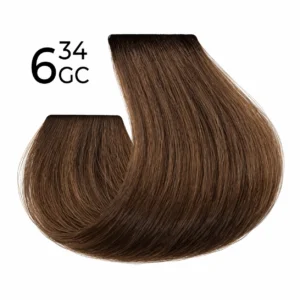 Spa Plex Color 6.34GC Dark Golden Amber Blond, Σκούρο Κεχριμπαρένιο Ξανθό 100ml – Επαγγελματική Βαφή Μαλλιών Spa Master Color με Vitaplex Elixir