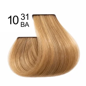 Spa Master Cream Color 10.31BA Εξαιρετικά Ανοιχτό Μπεζ Σαντρέ Ξανθό Extra Light Beige Ash Blond Επαγγελματική βαφή μαλλιών 100ml