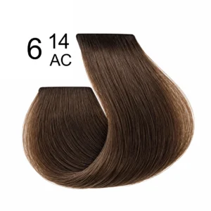 Spa Master Cream Color 6.14AC Σκούρο Σαντρέ Χάλκινο Ξανθό Dark Ash Copper Blond Επαγγελματική βαφή μαλλιών 100ml