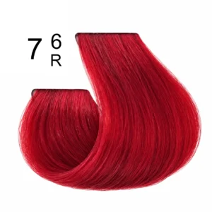 Spa Master Cream Color 7.6R Κόκκινο Ξανθό Red Blond Επαγγελματική βαφή μαλλιών 100ml