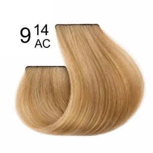 Spa Master Cream Color 9.14AC Πολύ Ανοιχτό Σαντρέ Χάλκινο Ξανθό Very Light Ash Copper Blond Επαγγελματική βαφή μαλλιών 100ml