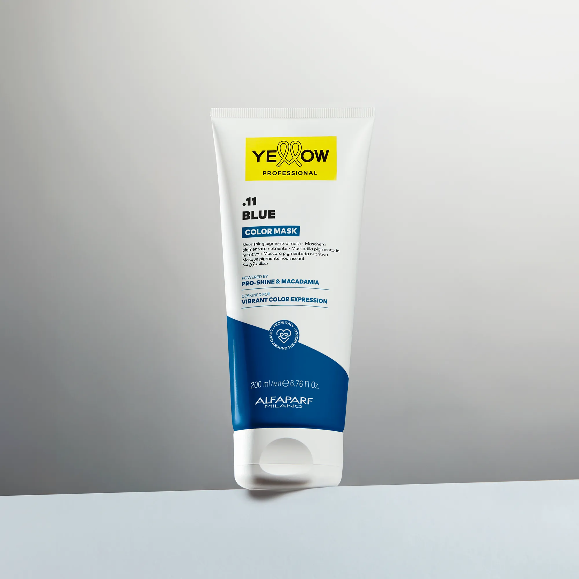 Yellow Professional Color Mask .11 Blue 200ml – Μάσκα Θρέψης & Ενίσχυσης Μπλε Αποχρώσεων - Image 3