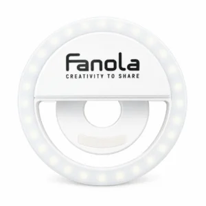 Fanola Selfie Ring Light – Φορητό LED Ring Light για Smartphone, Selfies, Reels & Φωτογραφίες Μαλλιών