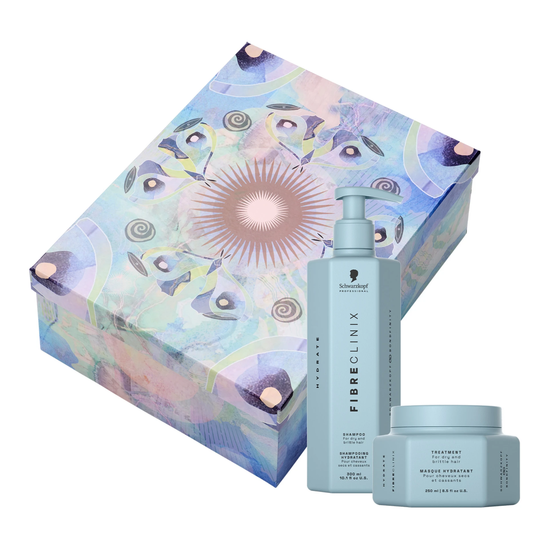 Schwarzkopf Professional Fibre Clinix Hydrate Gift Box – Σετ Εντατικής Ενυδάτωσης για Ξηρά & Εύθραυστα Μαλλιά - Image 3