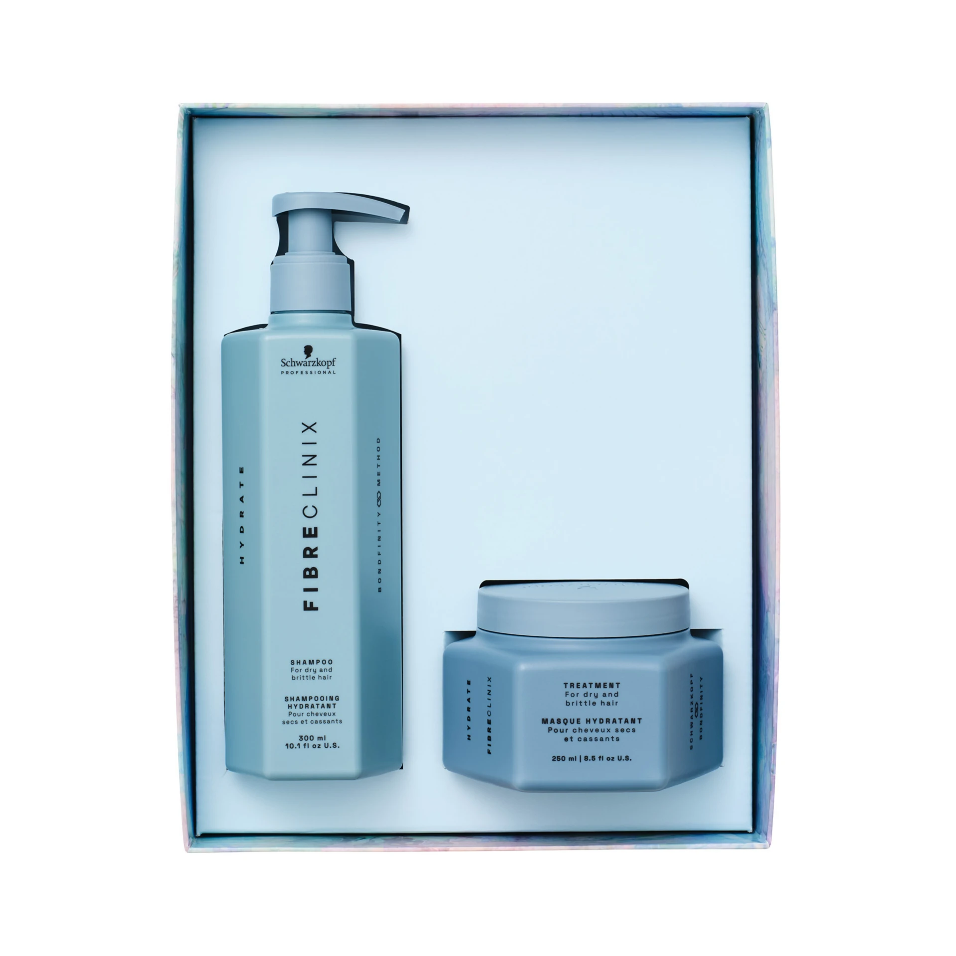 Schwarzkopf Professional Fibre Clinix Hydrate Gift Box – Σετ Εντατικής Ενυδάτωσης για Ξηρά & Εύθραυστα Μαλλιά - Image 4